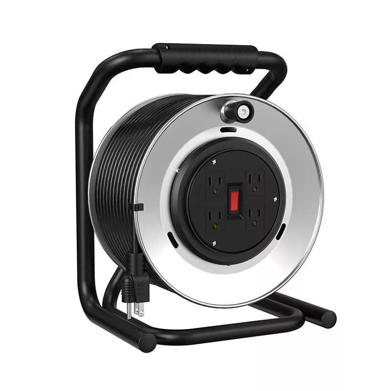 4 コンセントメタルコードリール 120 フィート 4 コンセントメタルコードリール 120 フィート