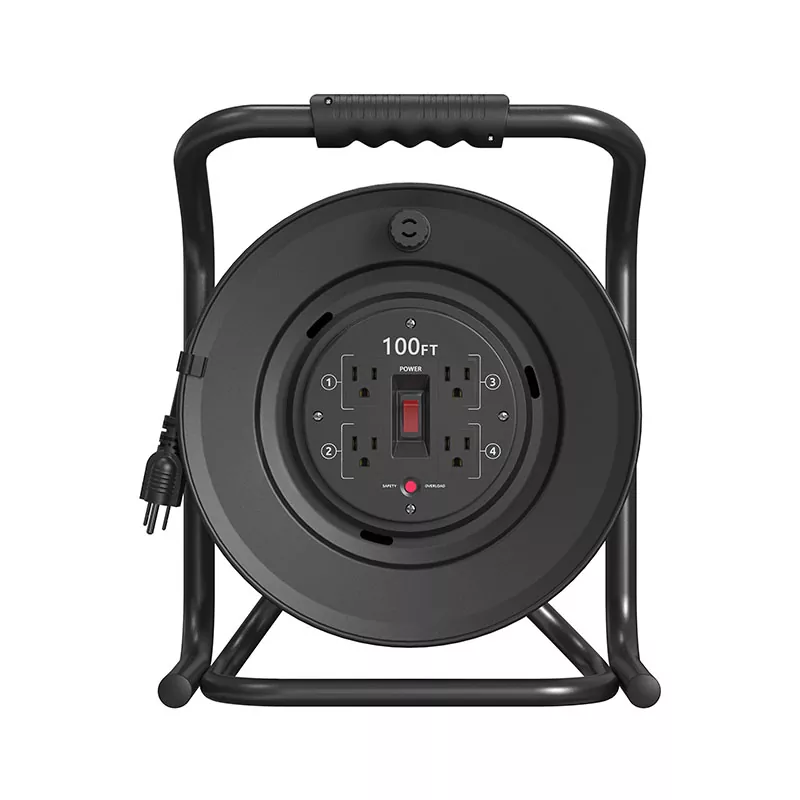 4 アウトレット プラスチック コード リール 100 フィート 4 アウトレット プラスチック コード リール 100 フィート