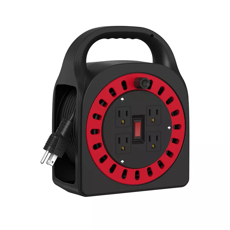 4 アウトレット プラスチック コード リール 50 フィート 4 アウトレット プラスチック コード リール 50 フィート