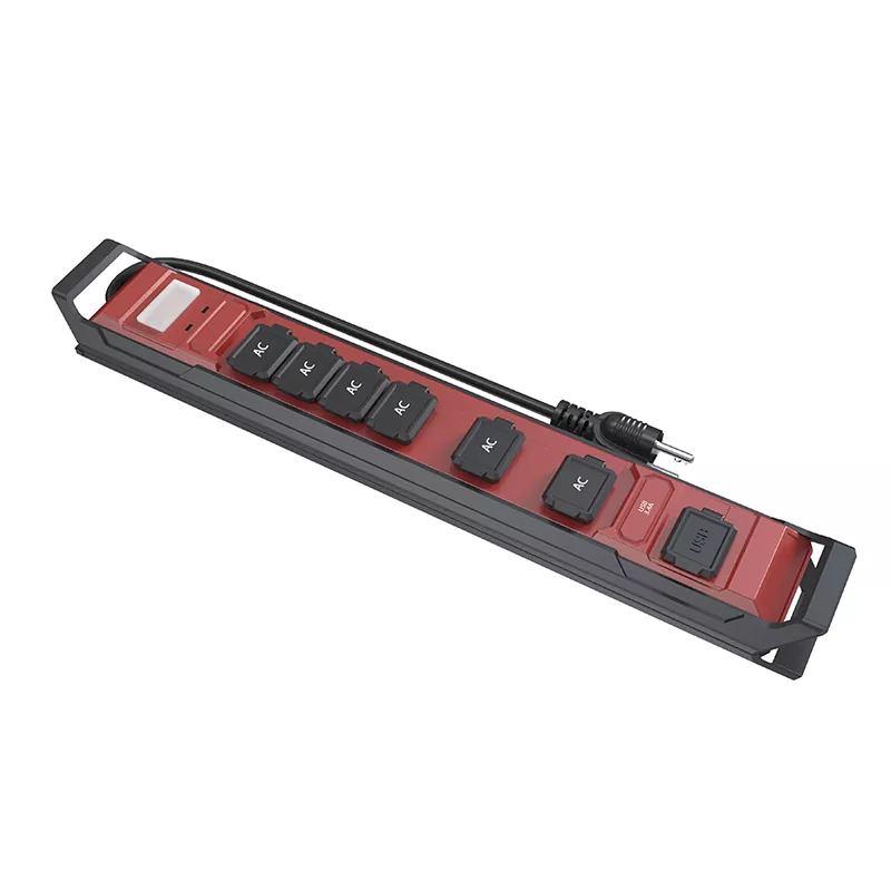 6 コンセント防水 USB 3.4a 電源タップ 6 コンセント防水 USB 3.4a 電源タップ